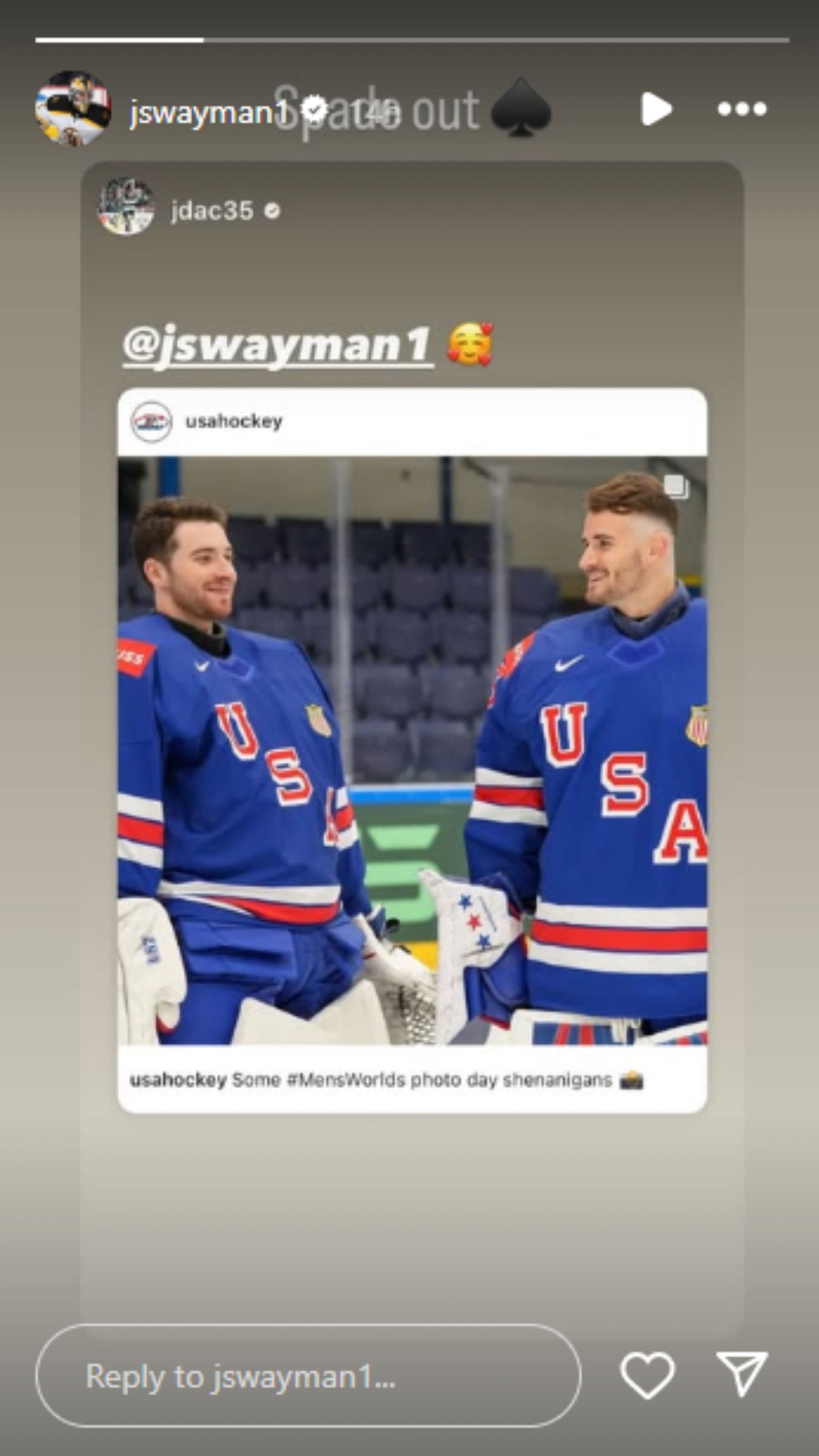 via Instagram/@jswayman1